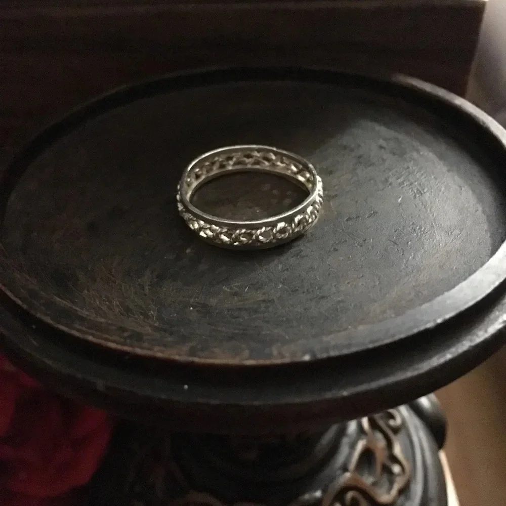 Silver Rope Ring - Picture 4 of 8